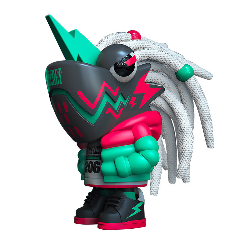 lamtoyswazzup正版变色龙盲盒第六代公仔玩偶手办模型潮玩脏辫6弹