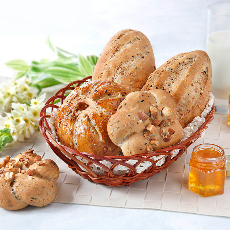 南顺金象金像牌全麦粉面包粉含麦麸皮家用高筋粉小麦粉吐司1kg