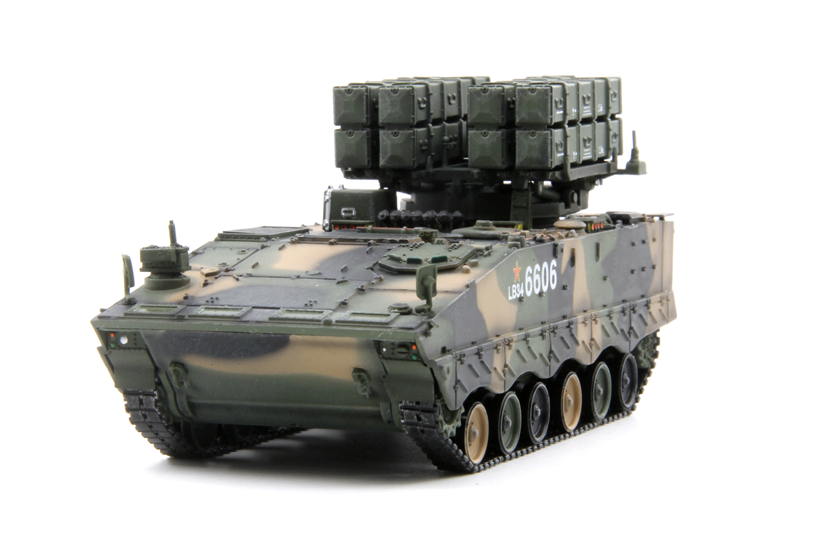 unistar中国红箭aft10反坦克导弹发射丛林三色成品战车坦克