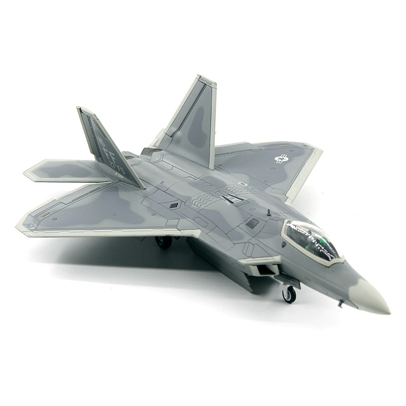美国空军f22猛禽隐形战斗机弗吉尼亚f22成品合金航模