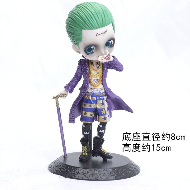 烘焙蛋糕装饰小丑q版玩偶黑暗联盟自杀小队哈莉奎茵主题派对装扮