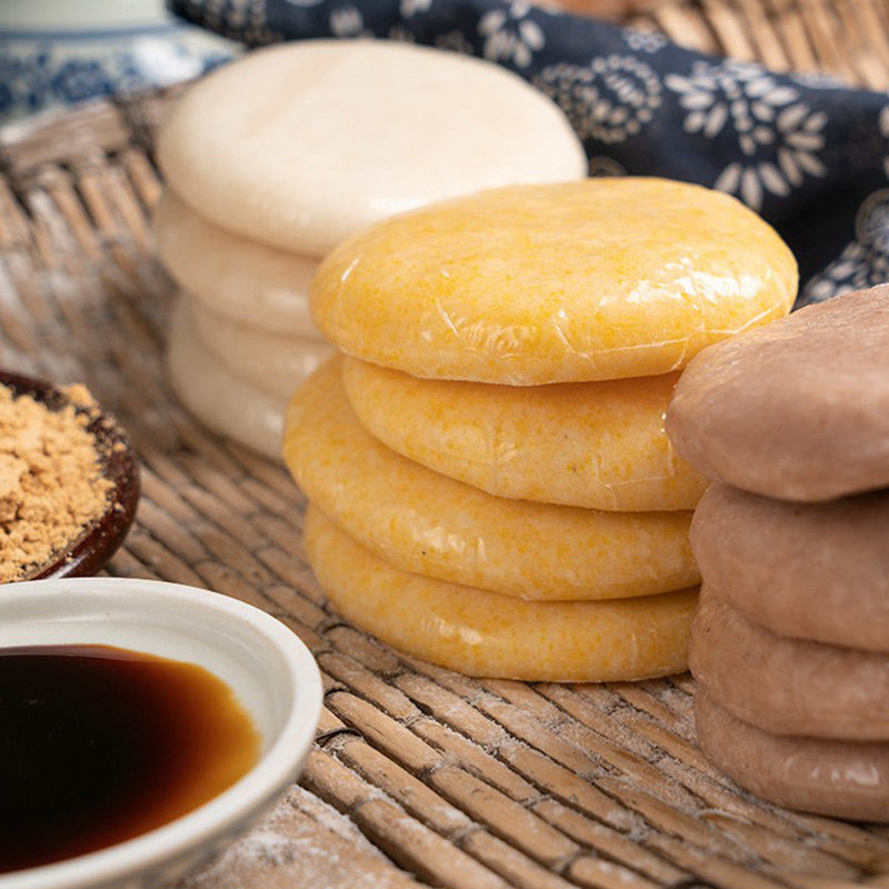 糍粑土家恩施湖北味佳豆粉糯米黄豆粉红糖高粱年糕