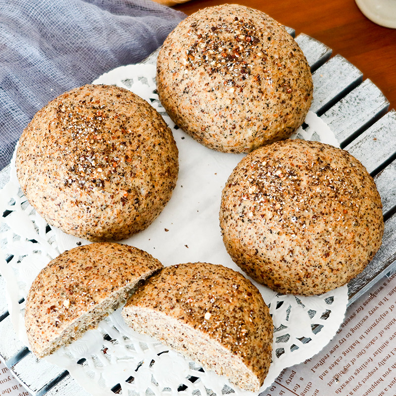 全麦餐食汉堡gi零食品网藜麦健身西式糕点