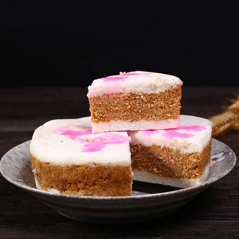 糯米糕状元 糕传统糕点点心600g 宁波特产象山农家自制夹沙糕 - 痕风