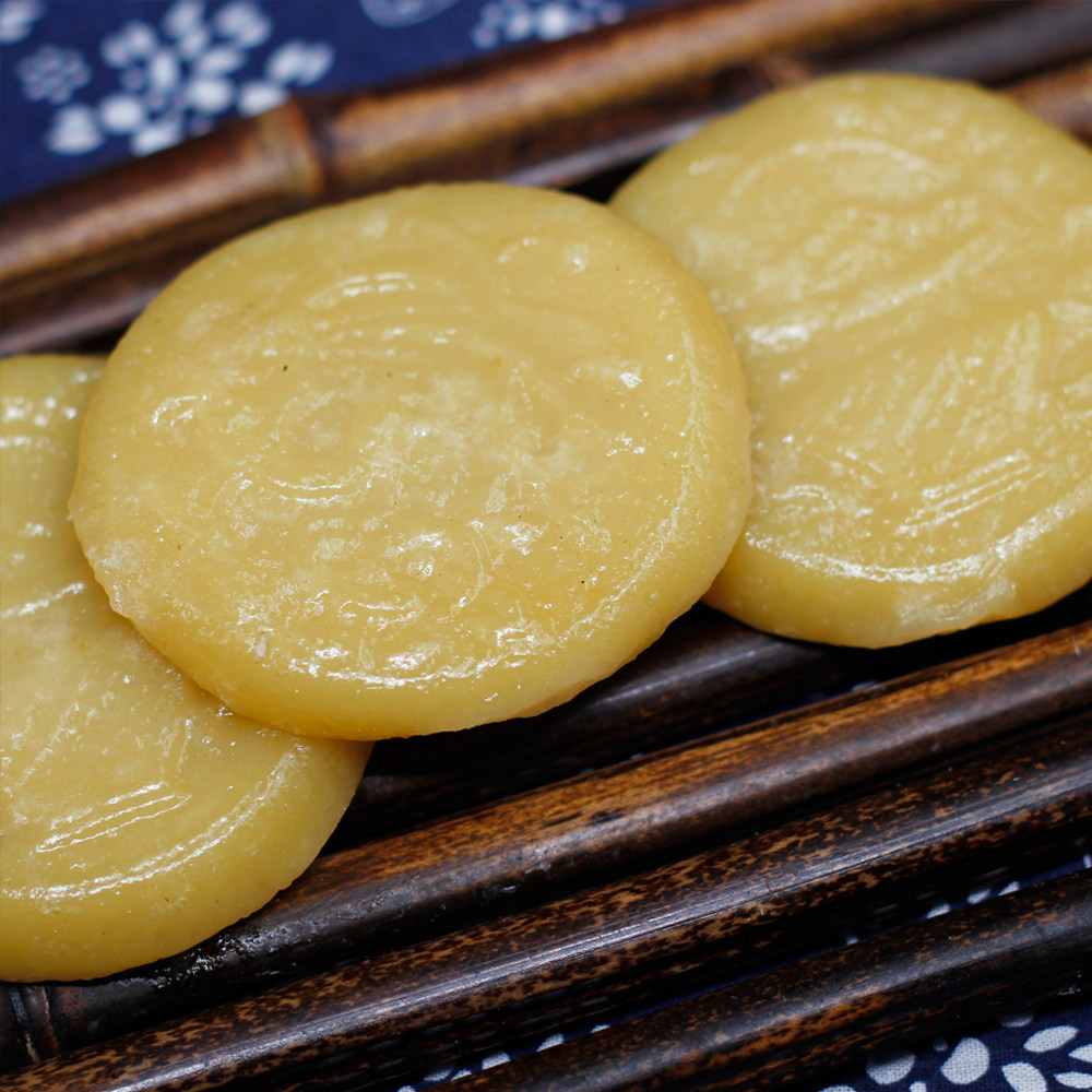 宁波特产传统糕点糯米碱水制作点心心灰汁团传统中式糕点