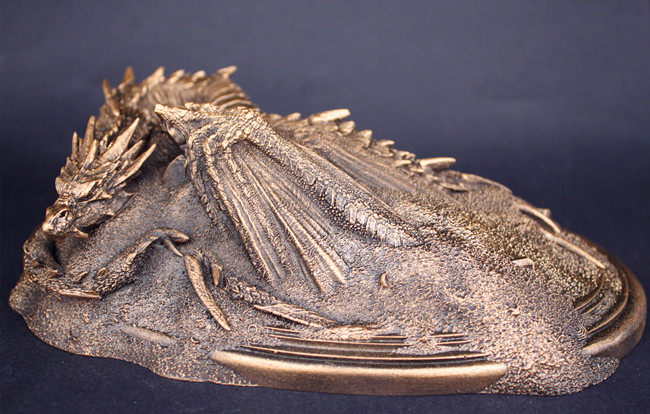 魔戒指环王史矛革守财铜色雕像桌面摆件现货包邮潮玩盲盒