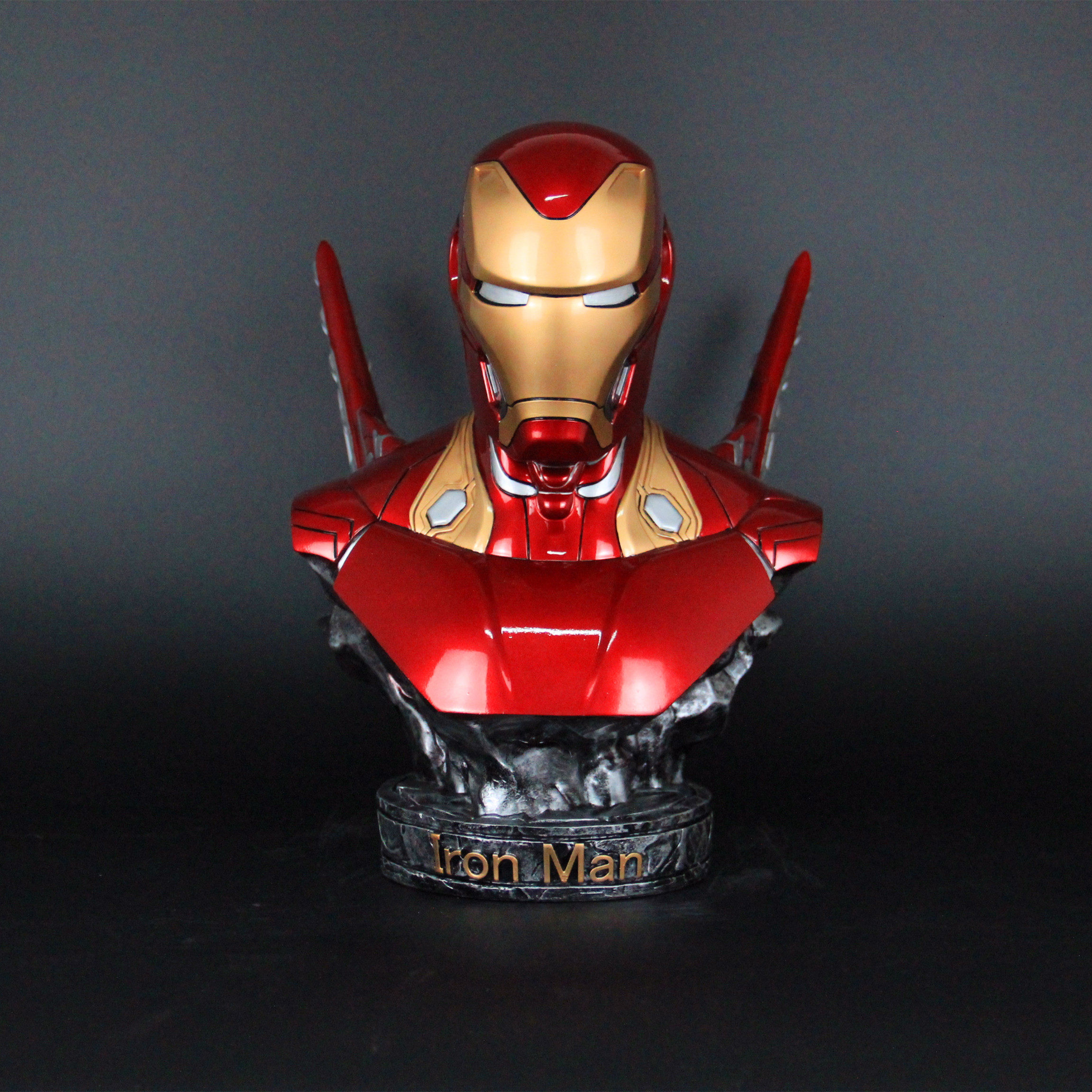 复仇者联盟钢铁侠mk50半身胸像手办模型雕像摆件手办