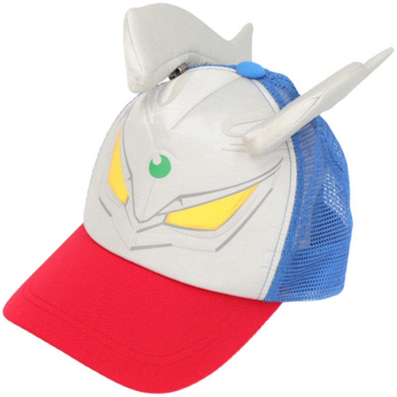 日本奥特曼专柜新款儿童宝宝卡通卡通鸭鸭舌帽防晒帽子