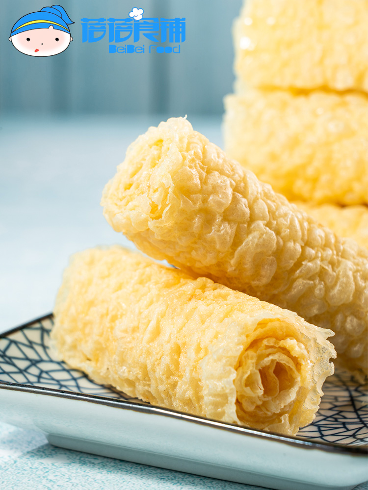 马来西亚进口响铃卷炸豆皮卷腐竹豆腐皮脆铃卷素食火锅其它