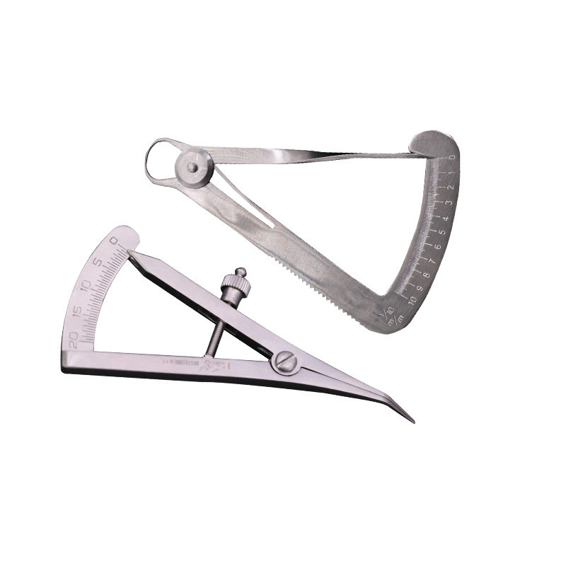 牙科烤瓷牙金属卡尺蜡型卡尺量金卡尺量蜡卡尺牙科种植卡尺厚度表