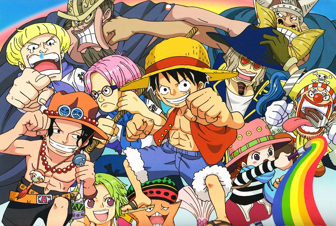 正版海贼王航海路飞索隆乔巴抖音动漫1000片成人拼图