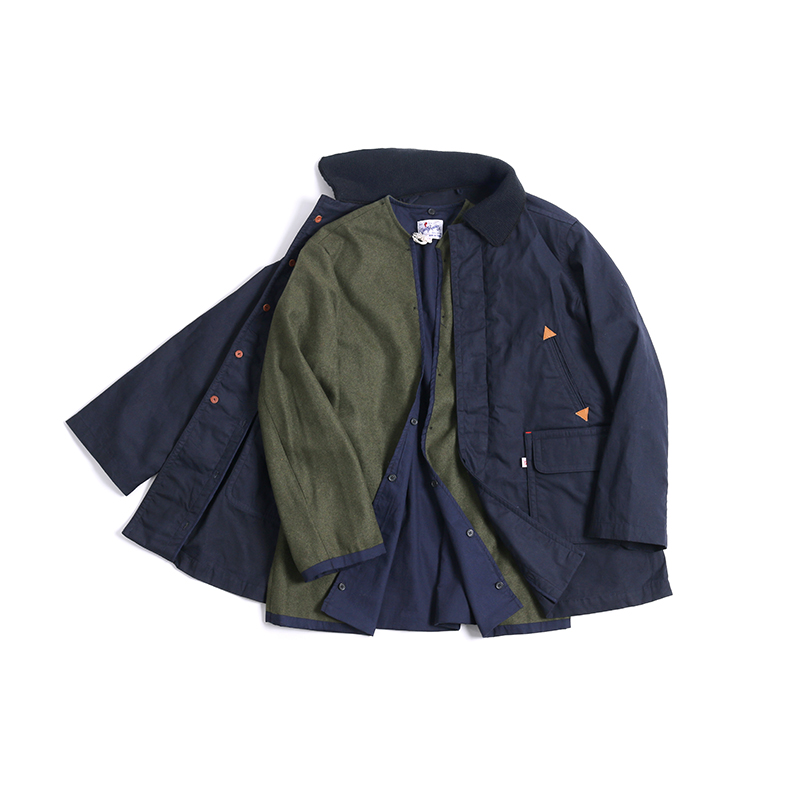 国棉壹厂复刻六0年代中国矿工人劳保棉服 可脱卸VintageRepublic