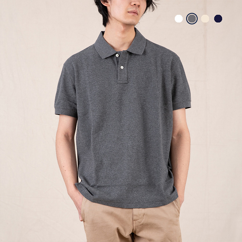 国棉壹厂经典简约短袖POLO衫 新疆棉花 舒适版型VintageRepublic