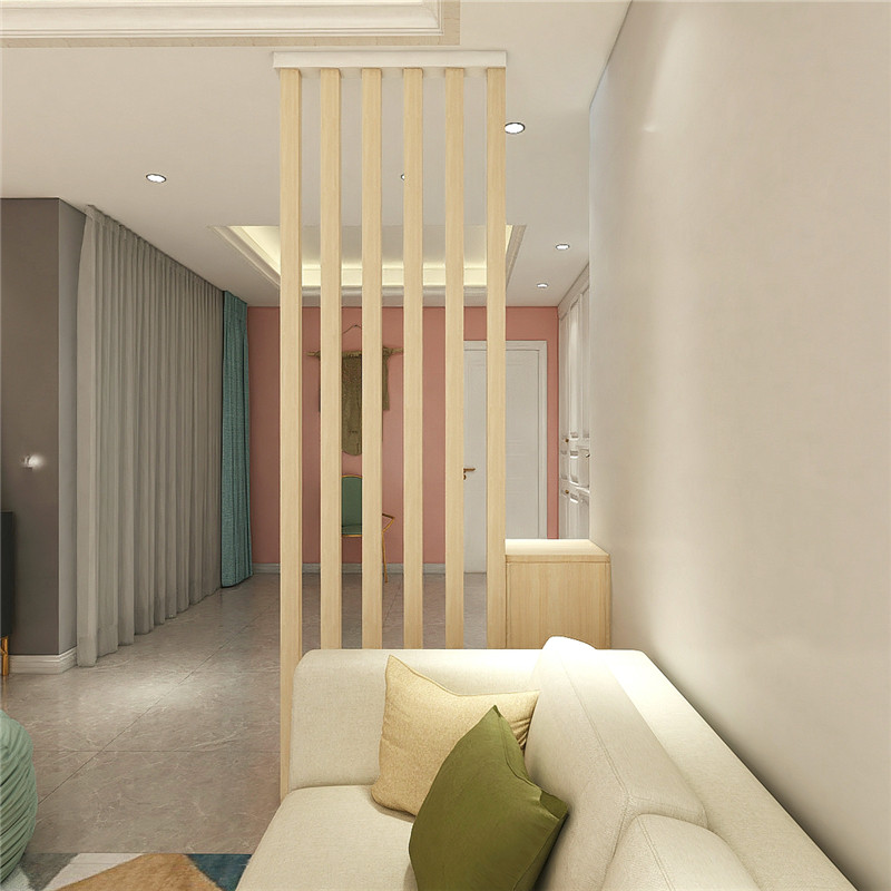 实木入户玄关隔断客厅屏风到顶进门遮挡简约门厅