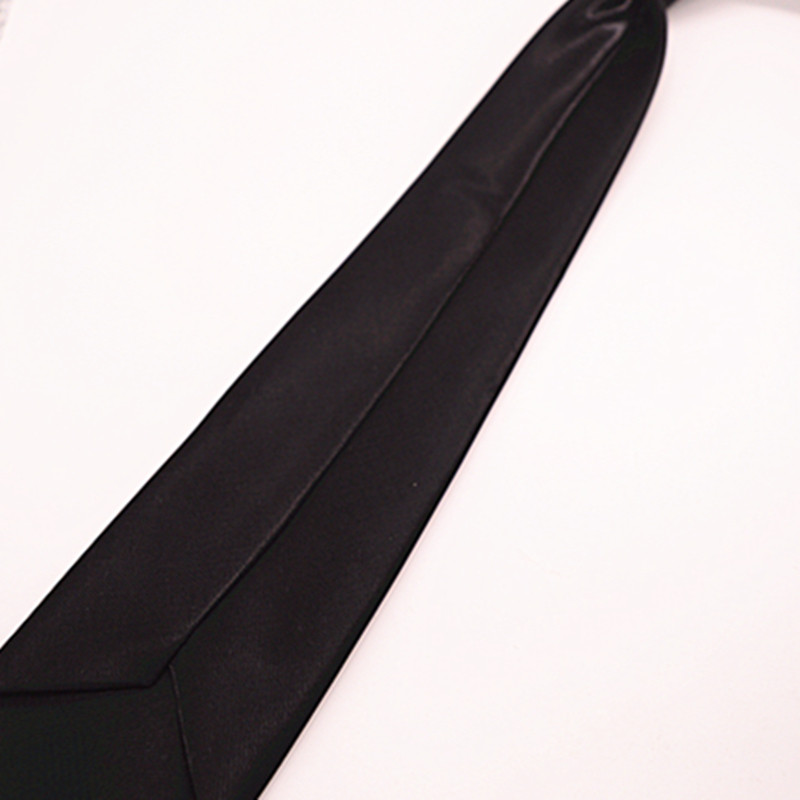 领结包邮jk制服领带懒人免打款套头黑色纯色领带