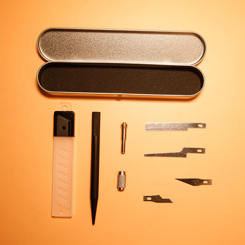 薄刃锯刀迷你手锯改造切割刻刀锯子bjd自制模型制作工具