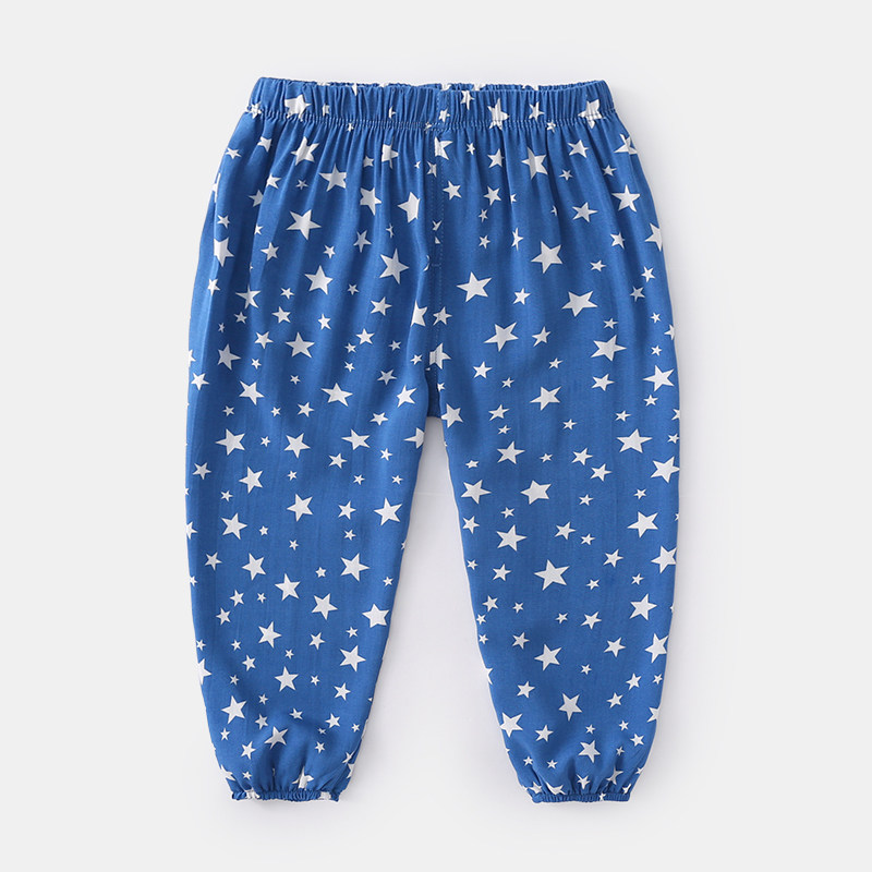 男童裤子小童休闲束脚长裤洋气夏季3岁儿童裤子