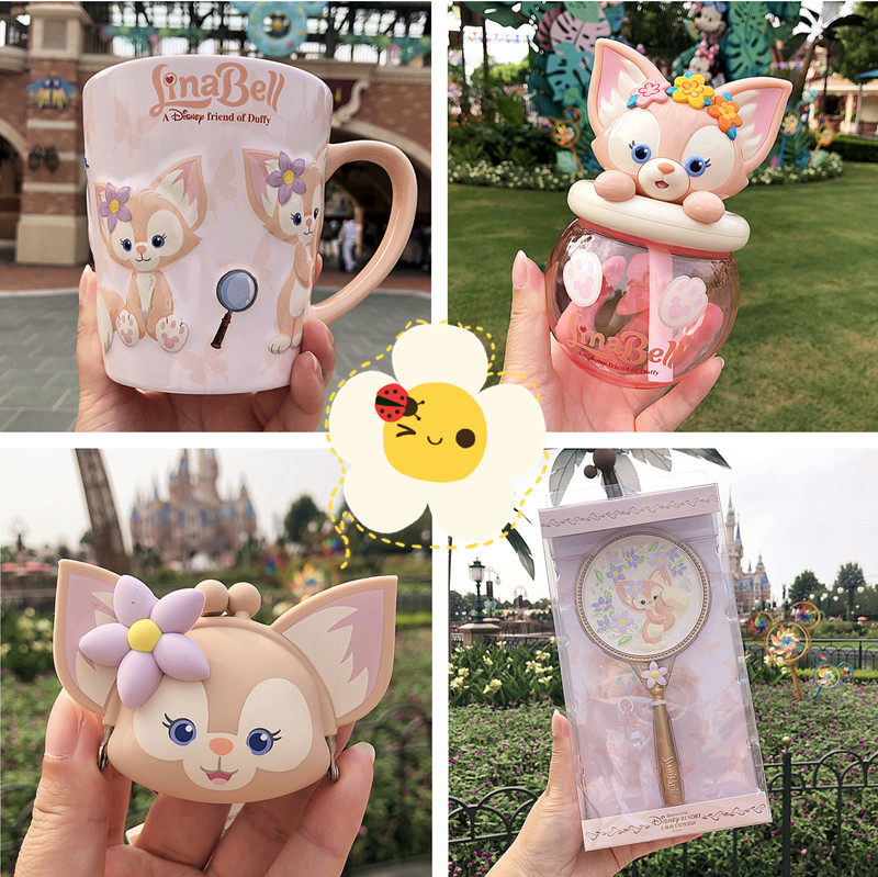 上海迪士尼代购玲娜贝儿马克随身夏日特饮杯大容量动漫水杯