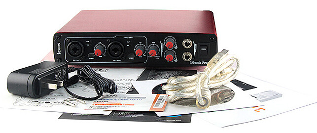 声卡艾肯iconutrackprovst新款专业录音直播声卡