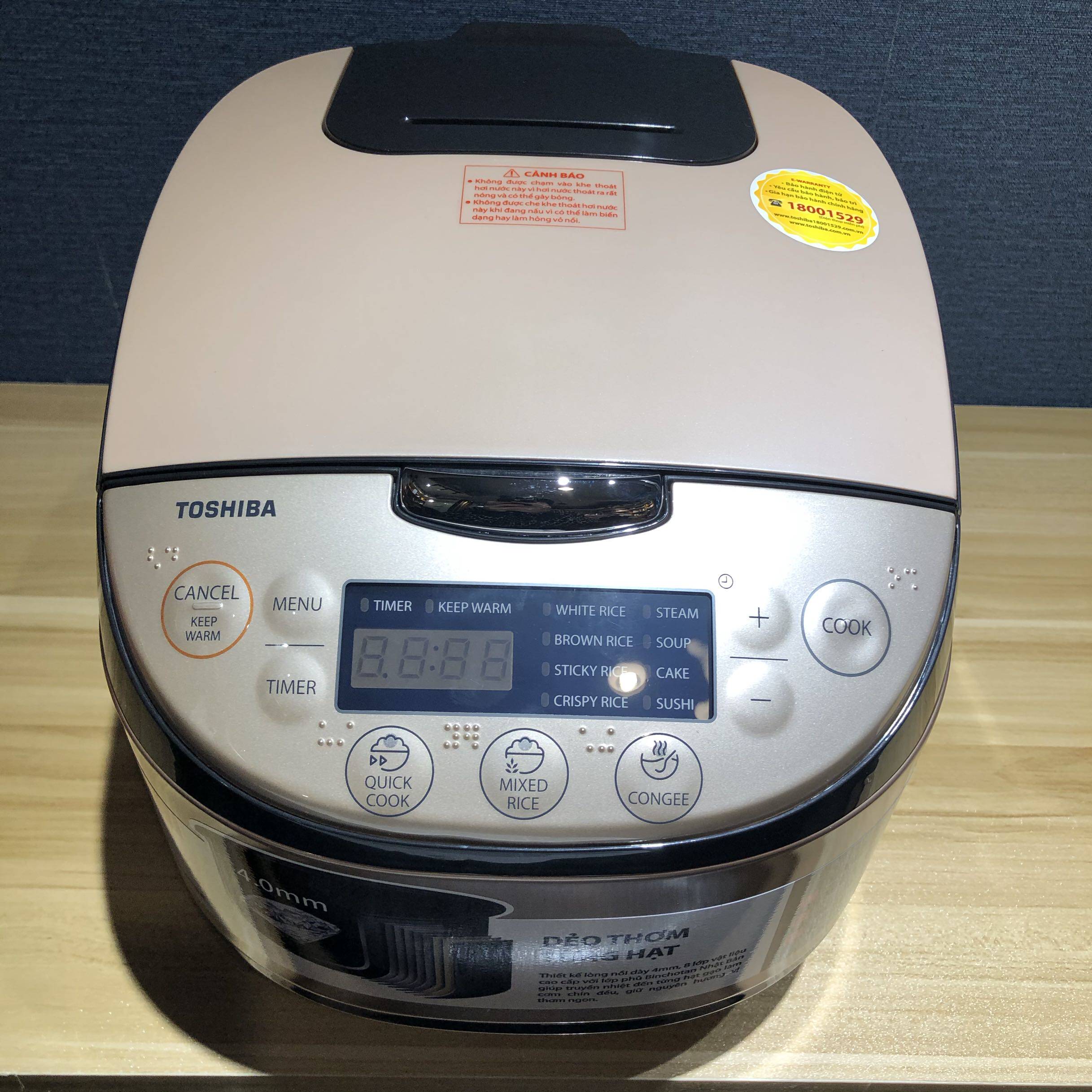 正品日本toshiba东芝备长电饭锅rc18dr1nv电饭煲3l5l电饭煲