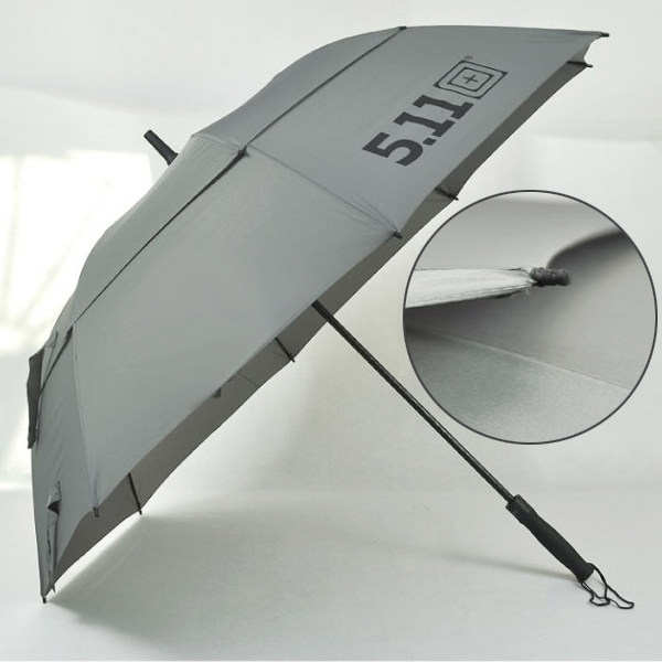 5.11雨伞511超大伞自动直骨伞双层超大防风晴雨伞暴风雨专用雨伞