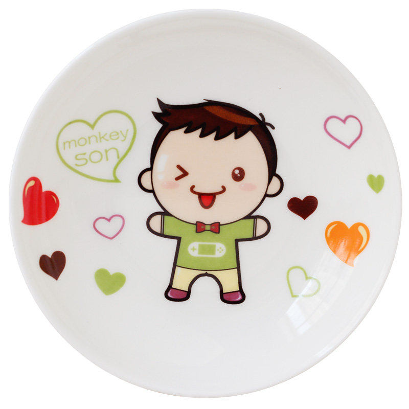 芊芊家创意骨瓷味碟4英寸吃碟蘸料碟残羹碟调料碟陶瓷小碟子