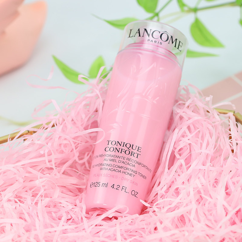 兰蔻粉水新清滢柔肤125ml大粉玫瑰舒缓滋润补水化妆水