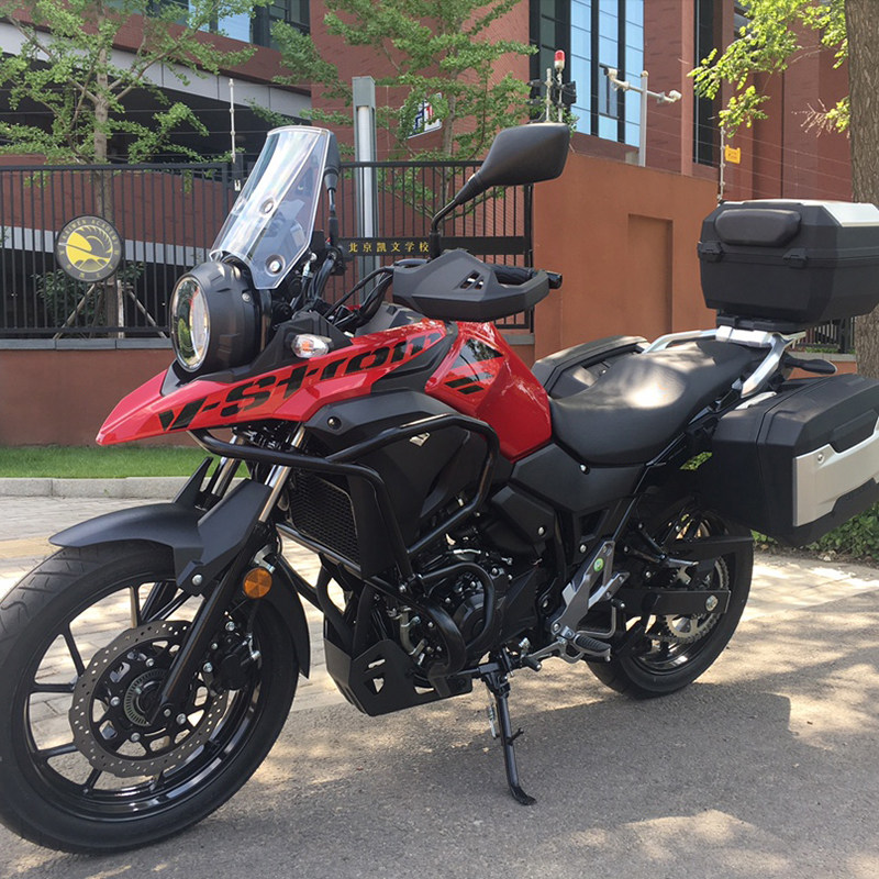 适配豪爵铃木dl250保险杠摩托车改装件竞技防摔棒摩托车保险杠