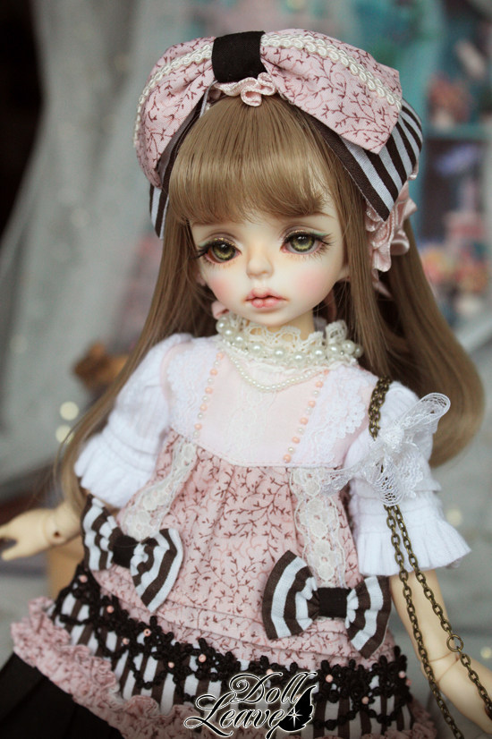 bjdds26cm小头特体诺诺sd娃娃同类正版dollleaves球形bjd娃娃