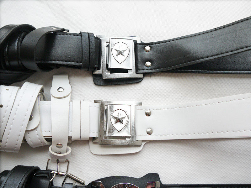 执勤国旗班护卫队仪仗队乐队腰带皮带武装带保安物业外斜跨腰带