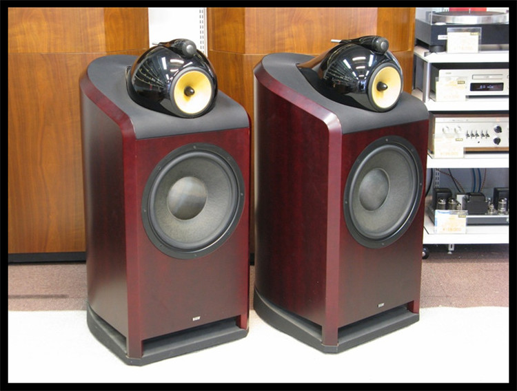 二手原装英国宝华nautilus801发烧15寸发烧家用落地hifi音箱