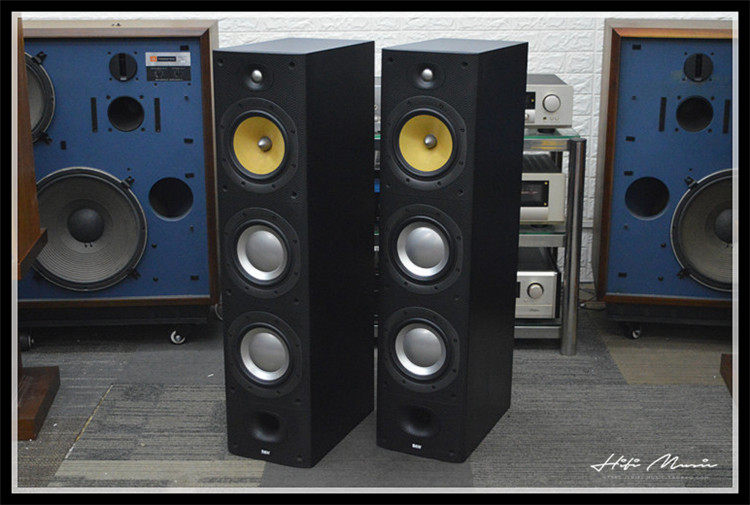 原装英国二手进口 b&w宝华dm604 s3 hifi发烧落地音箱 正品原装边