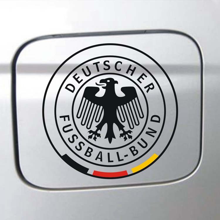 同心缘德国国家队国徽个性油箱盖贴老鹰反光车贴汽车装饰贴