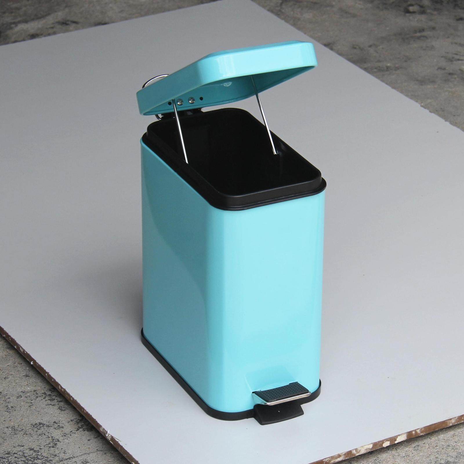 5l房间垃圾桶踩式脚踏有盖带有厨房卫生客厅垃圾桶