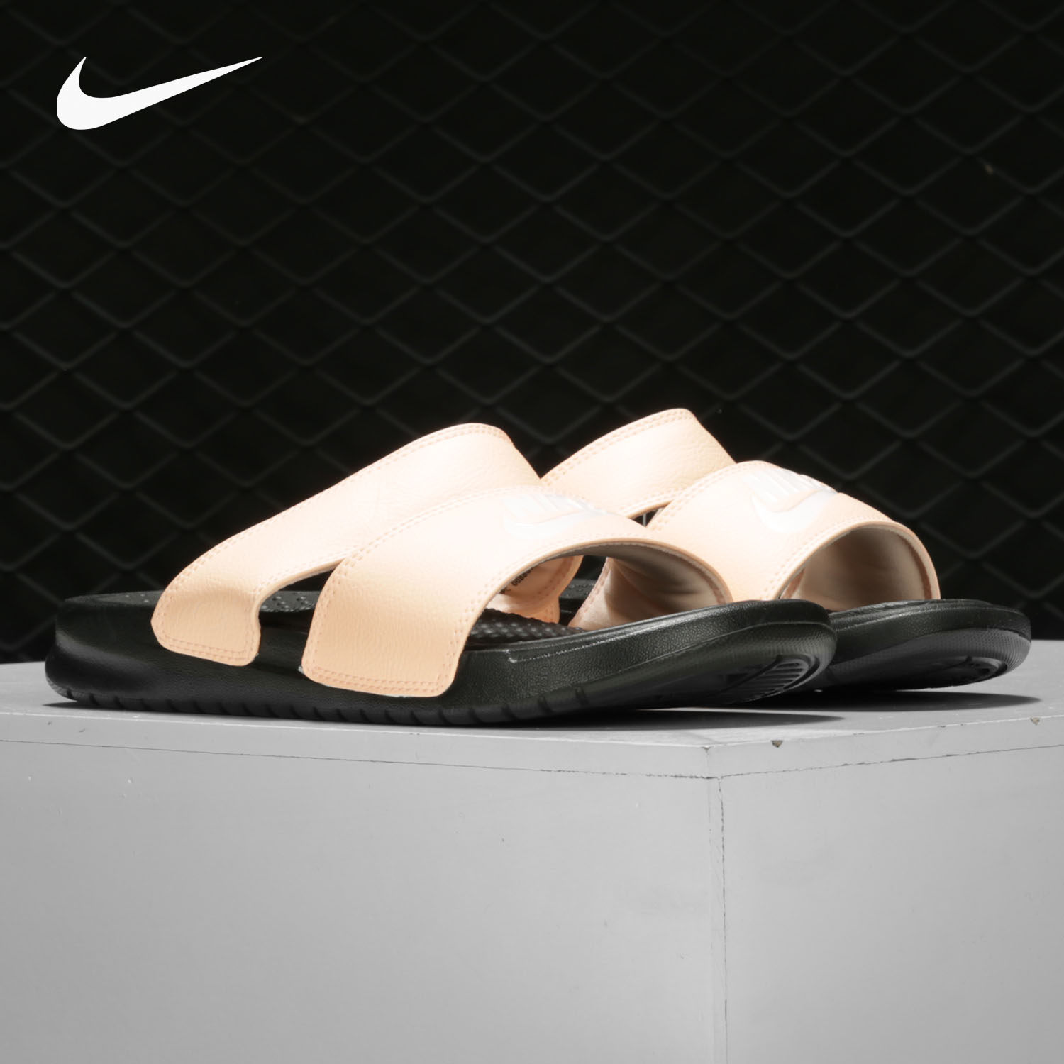 nike耐克正品benassiduoultraslide女子忍者拖鞋运动拖鞋