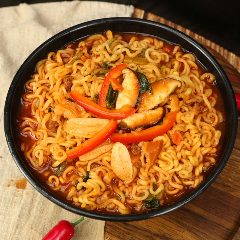 拉面农心韩国进口泡面袋装方便面白菜正宗炸酱冲泡方便面