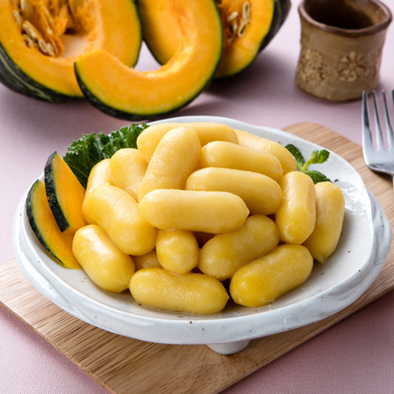 新寺洞芝士年糕南瓜味夹心年糕韩国风味年糕条部队火锅食材炒年糕