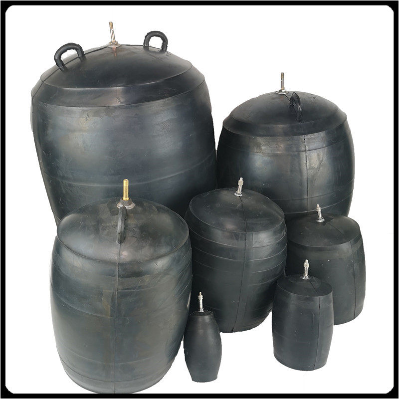 市政工程下水下水管管道加强型夹布闭水橡胶充气封堵橡胶气囊