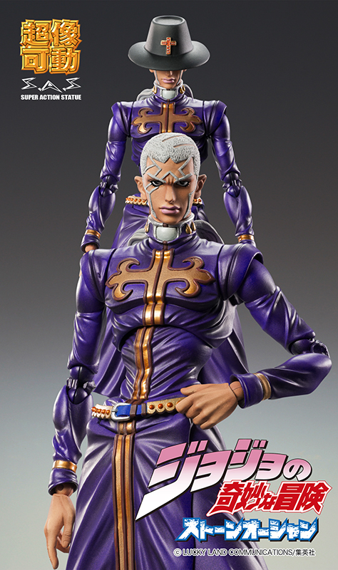 热血玩具模型手办jojo奇妙冒险超像可动恩里克普奇神父