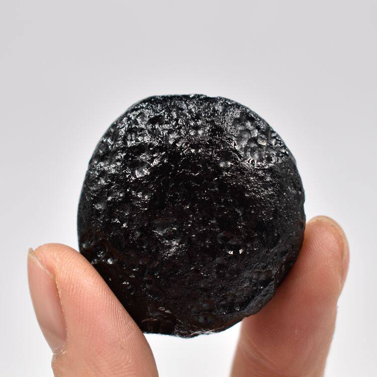 雷公天然原石玻璃奇石摆件矿物标本微孔细孔摆件