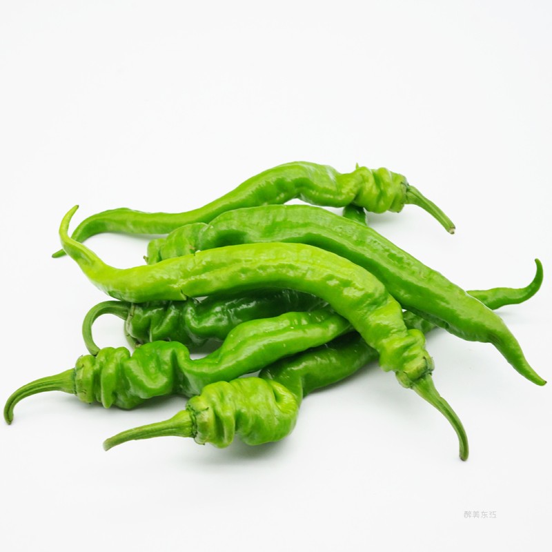 辣椒湖南本地500克资兴香辣本土青椒开胃新鲜辣椒