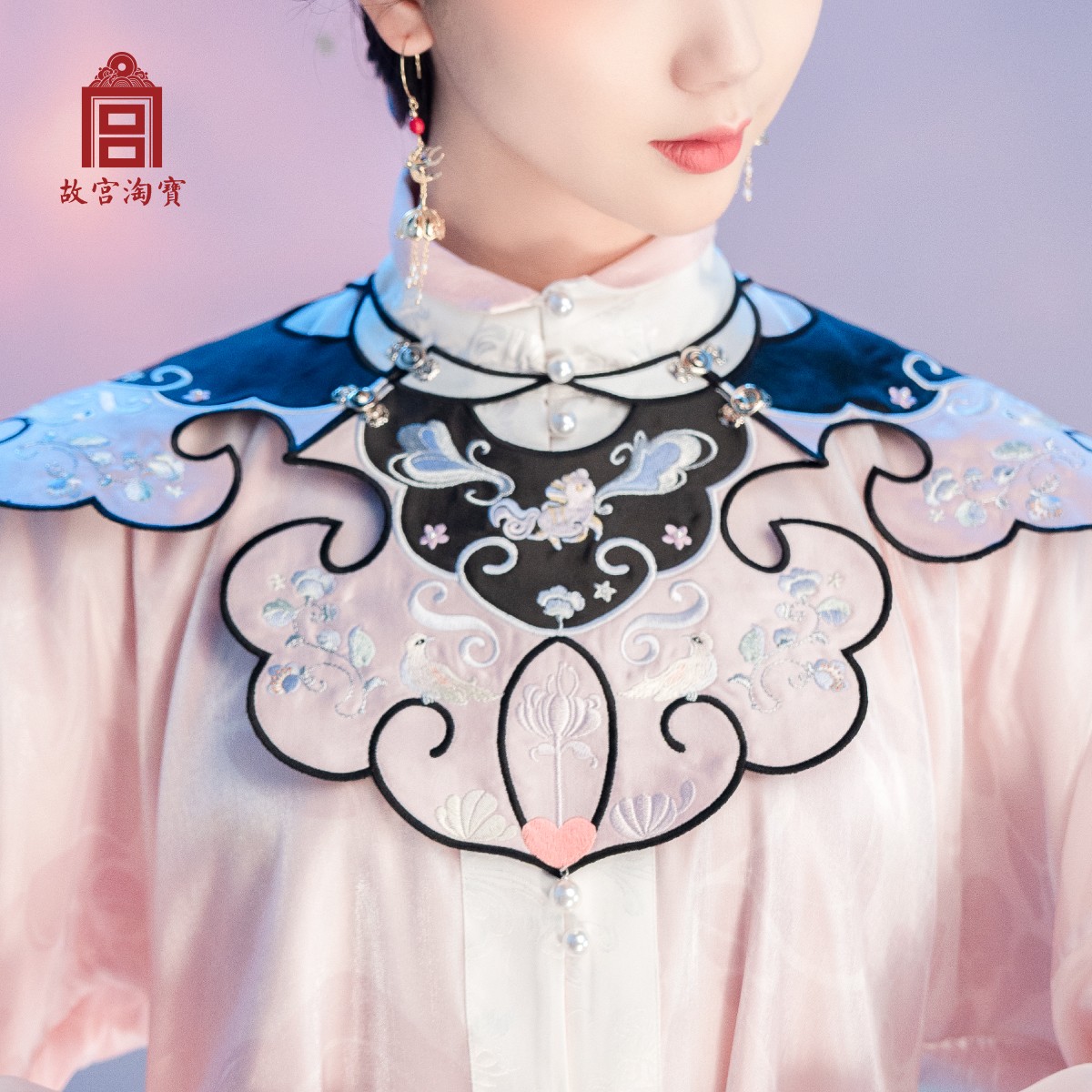 瑕疵清仓花神神女夷明中国风云肩褶裙汉服女汉服