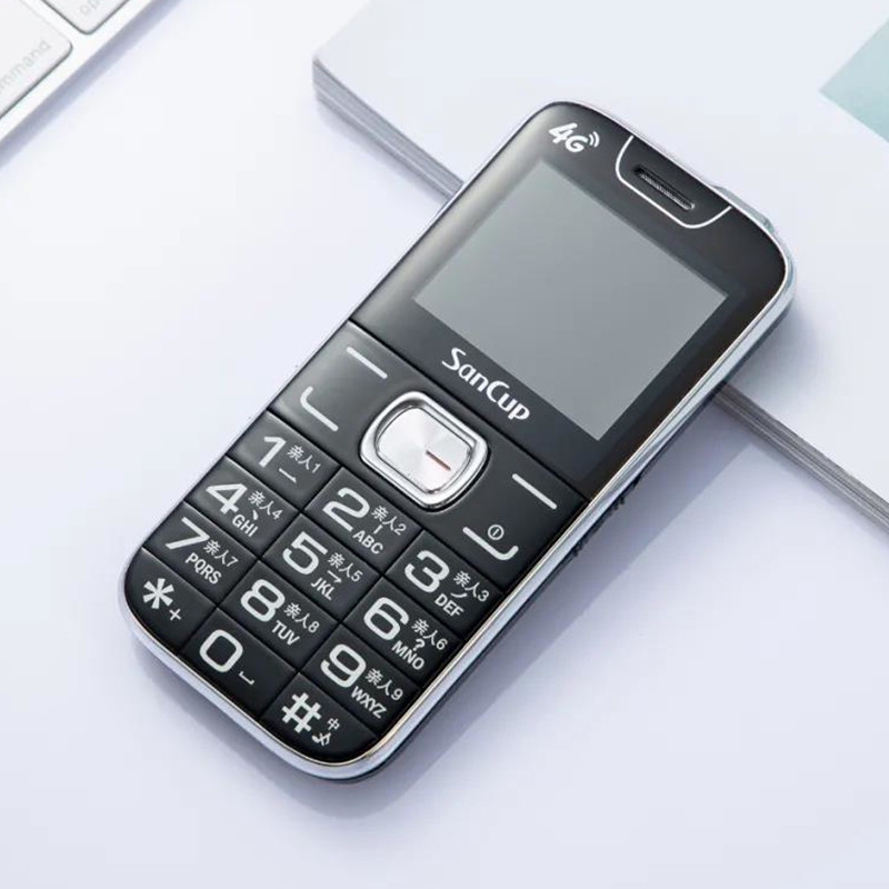 sancup金国威a8老年人全网通4g盲人全语音王读菜单报名字老人手机