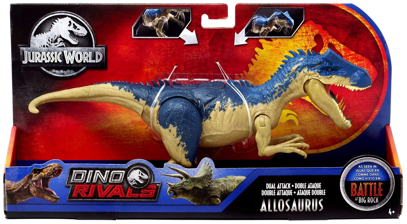 美泰出品jurassic world 侏罗纪世界2 dual attack