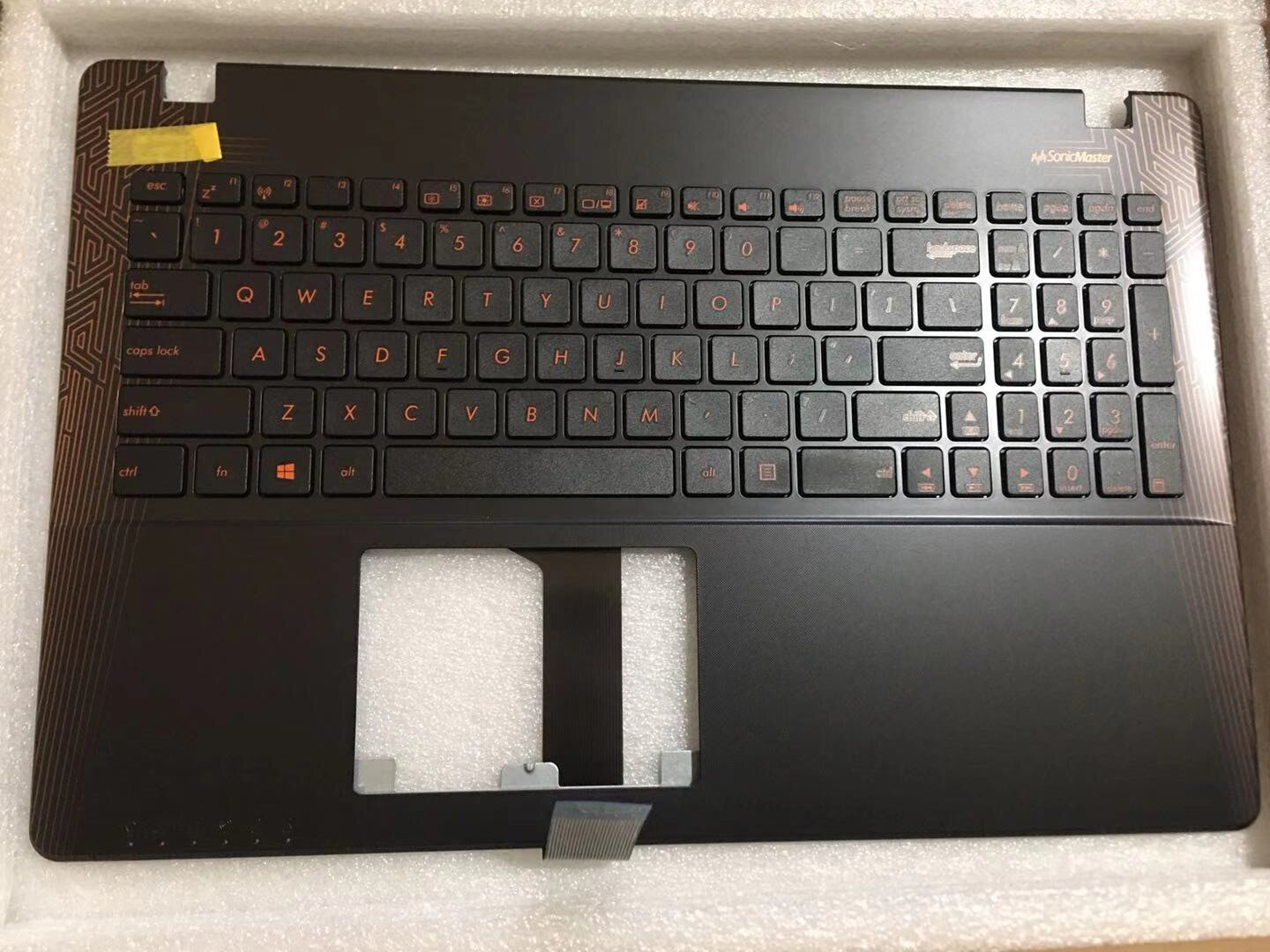 asus华硕fx50jfx50vxx550vxkfx501fx52jx550iu笔记本键盘键盘