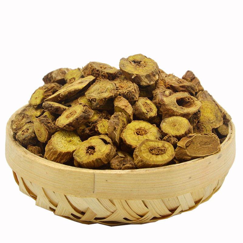 翊圆中药材枯芩内蒙黄芩茶黄岑无500克特价包邮黄芩