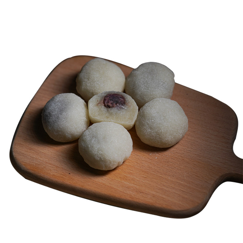 宁波特产传统手工豆沙白玉团糯米团子糕点糍粑豆沙馅糯米果