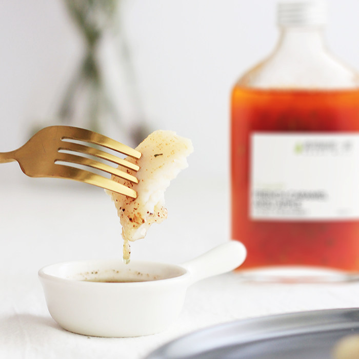 香草厨房法式溏心苹果油醋汁低摄刷脂沙拉酱蔬菜水果沙拉汁拌面汁