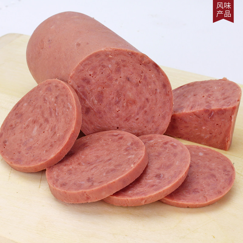 俄罗斯风味牛肉香肠俄式纯肉火腿肠开袋即食下酒菜香肠