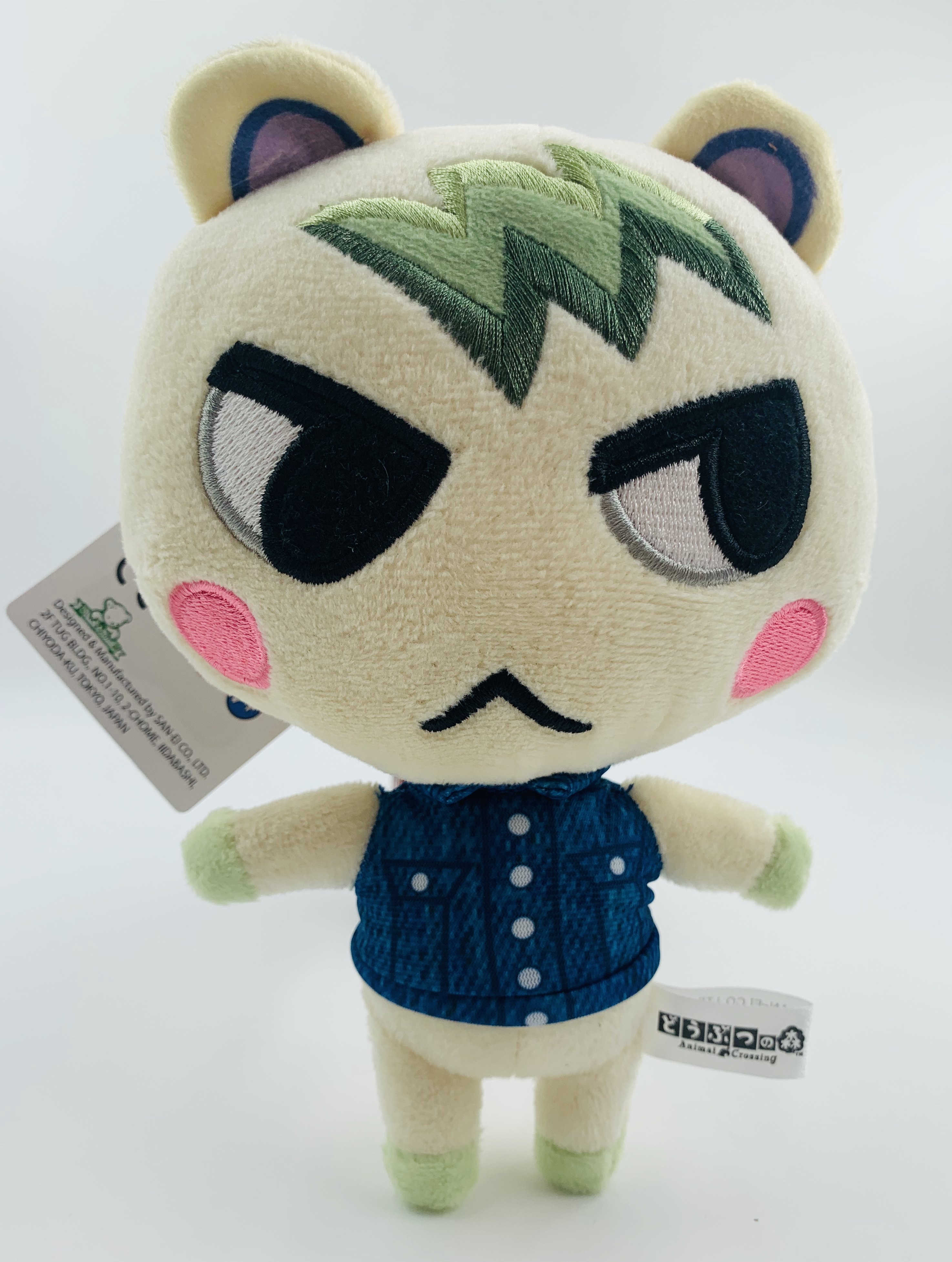 动物热销森友之森周边毛绒公仔玩具狸吉傅珂毛绒布艺类玩具